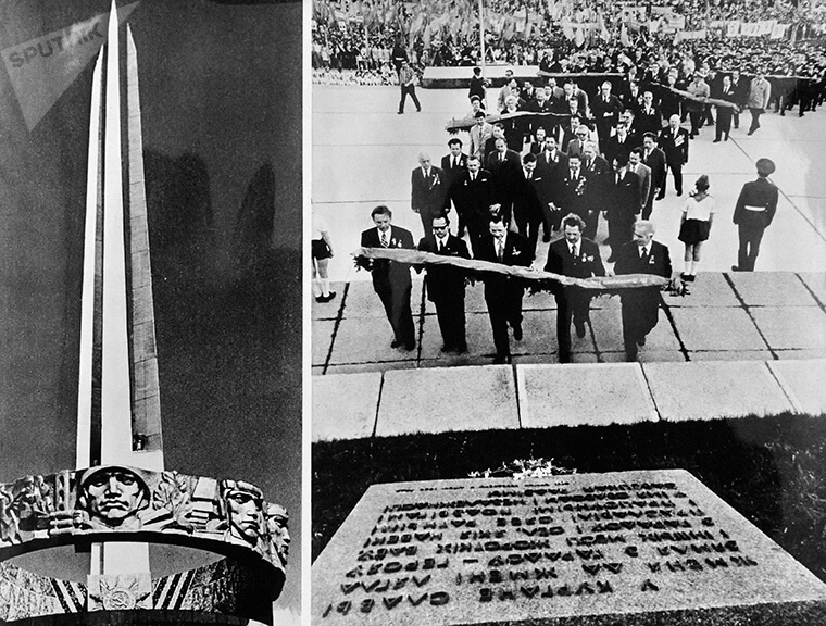 Открытие Кургана Славы состоялось в 1969 году