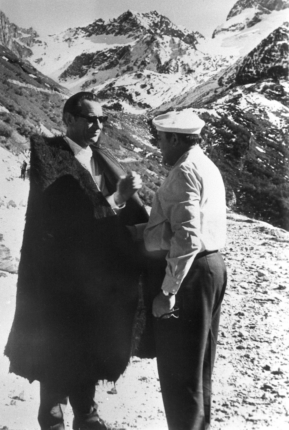 1 ый секретарь ЦК КПБ П. М. Машеров на отдыхе в горах в Краснодарском крае 1975 1980 гг
